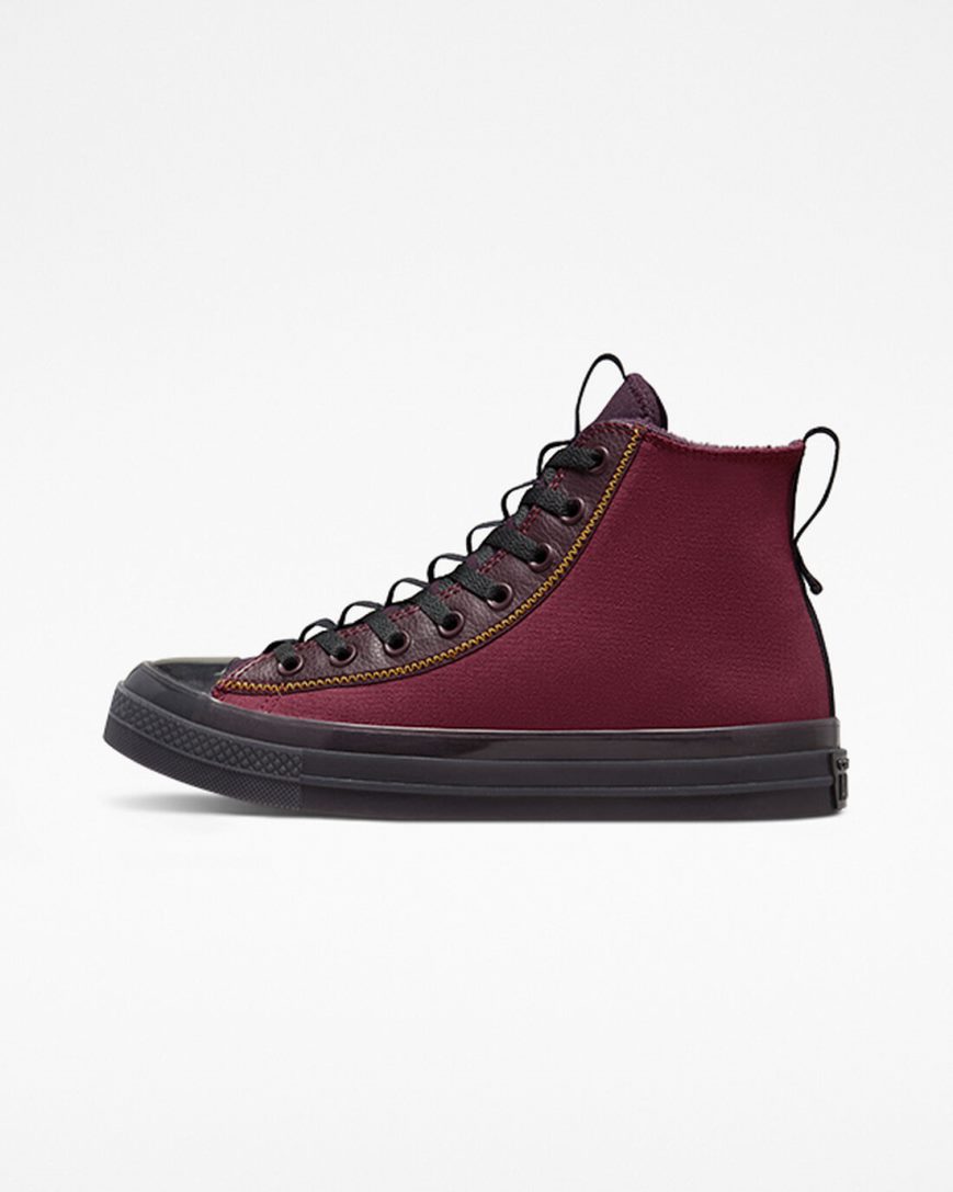 Zapatillas Altas Converse Chuck Taylor All Star CX Explore Counter Climate Hombre Rojas Oscuro Negras Rosas | PE 4W8P7L